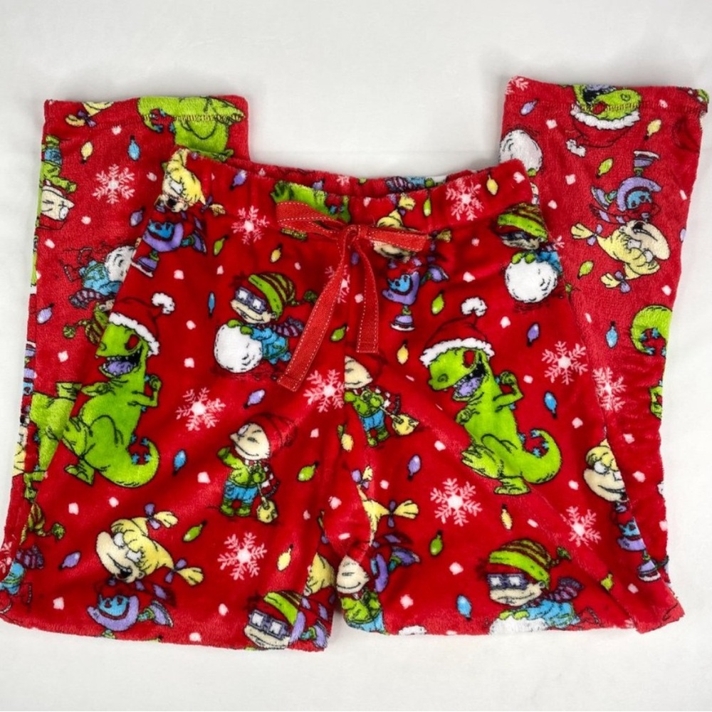 Vintage Rugrats Fuzzy PJ Pants